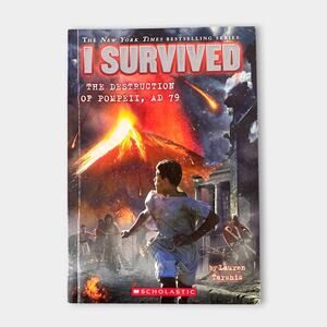 I Survived the Destruction of Pompeii, 79 AD Chapter Book Lauren Tarshis
